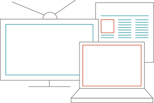 Permeate multiple media types - JONES