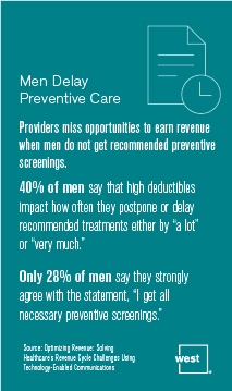 Men Delay Preventive Care