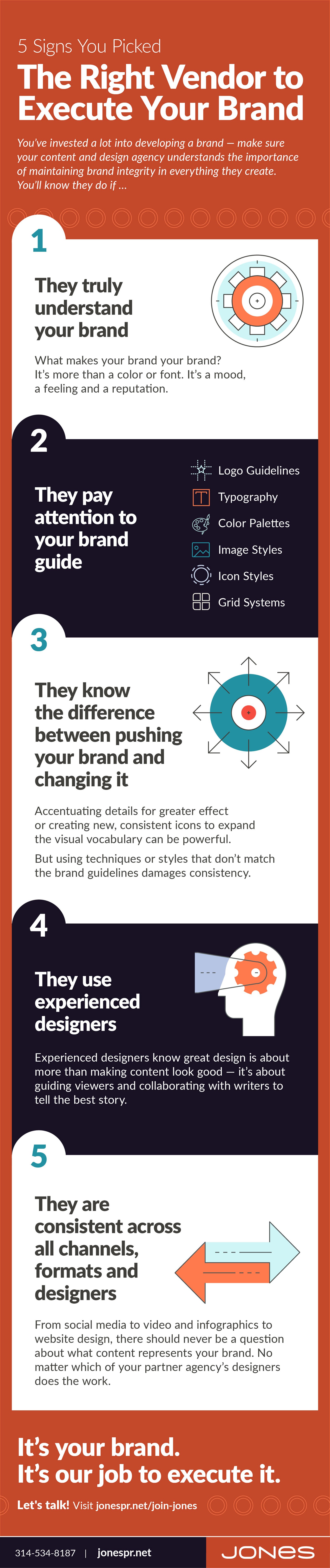 (Infographic) - 5 Ways You Know You Picked the Right Vendor to Execute Your Brand