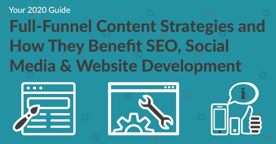 How full funnel content strategies can benefit SEO, Social Media, and Web Development