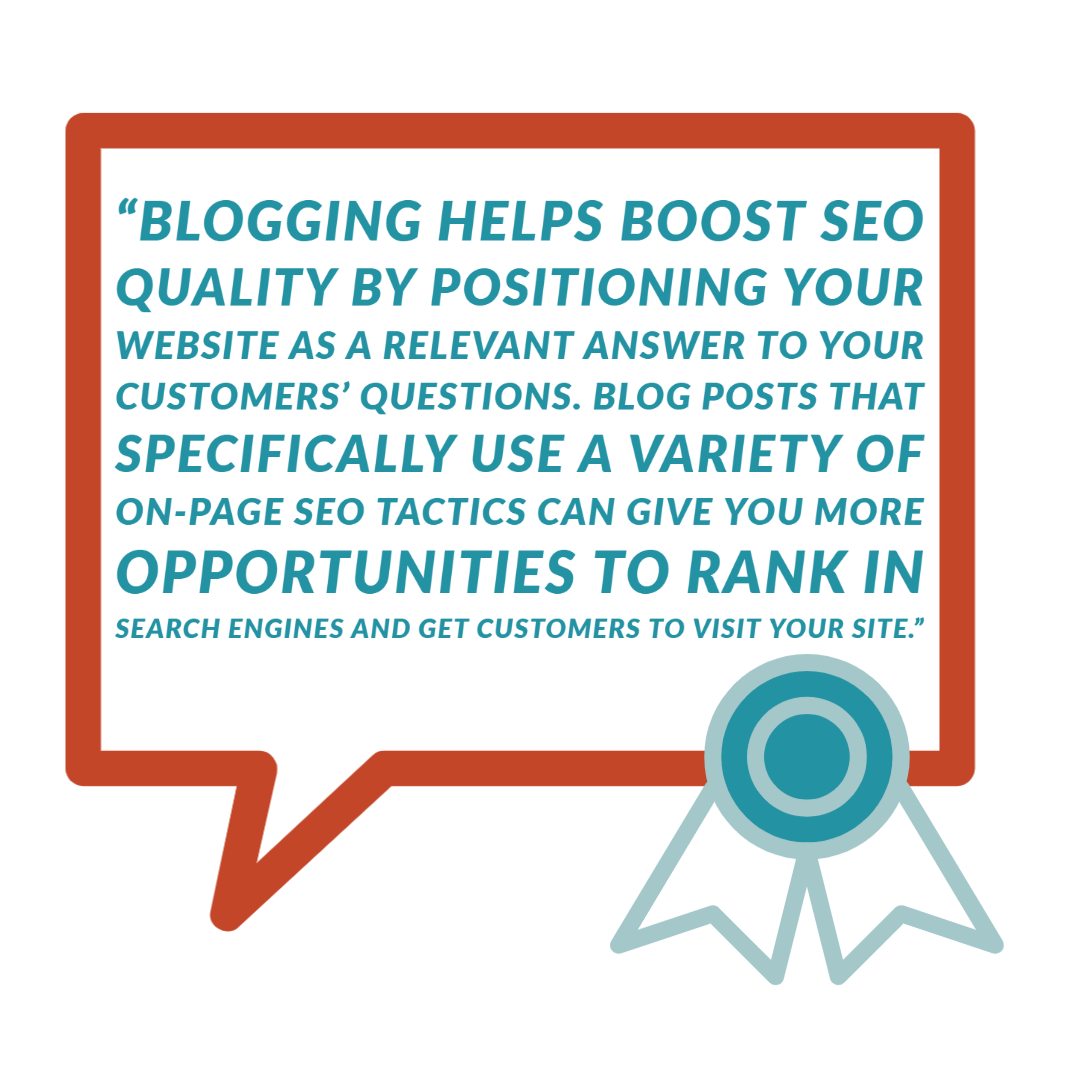 Blogging Helps boost SEO Quality