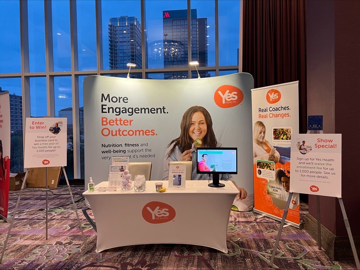 Client Shout-Out Yes Health Makes A Splash with Return to In-Person Events - Img 1