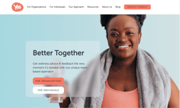 Client Success Yes Health Moves Website to HubSpot For Greater Functionality - Img1