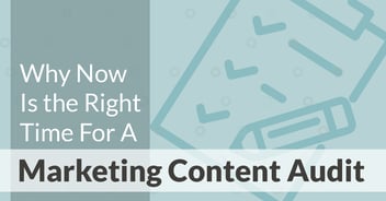 Now is the time for a content audit