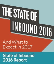State Of Inbound 2016 Report