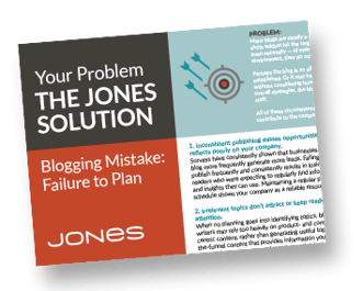 problem-solution blog planning