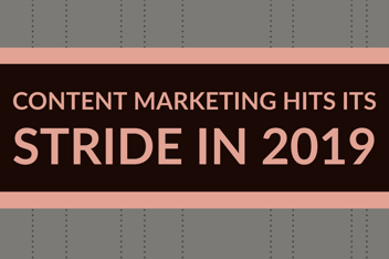 Content Marketing Hits Its Stride In 2019