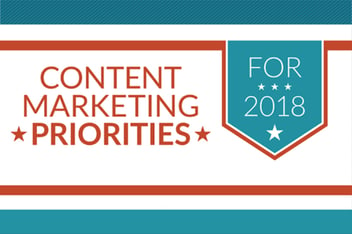 Content Marketing Priorities for 2018 (infographic)