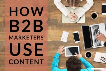 How B2B Marketers Use Content