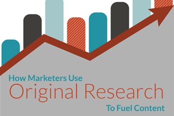 How Marketers Use Original Research To Fuel Content (infographic)
