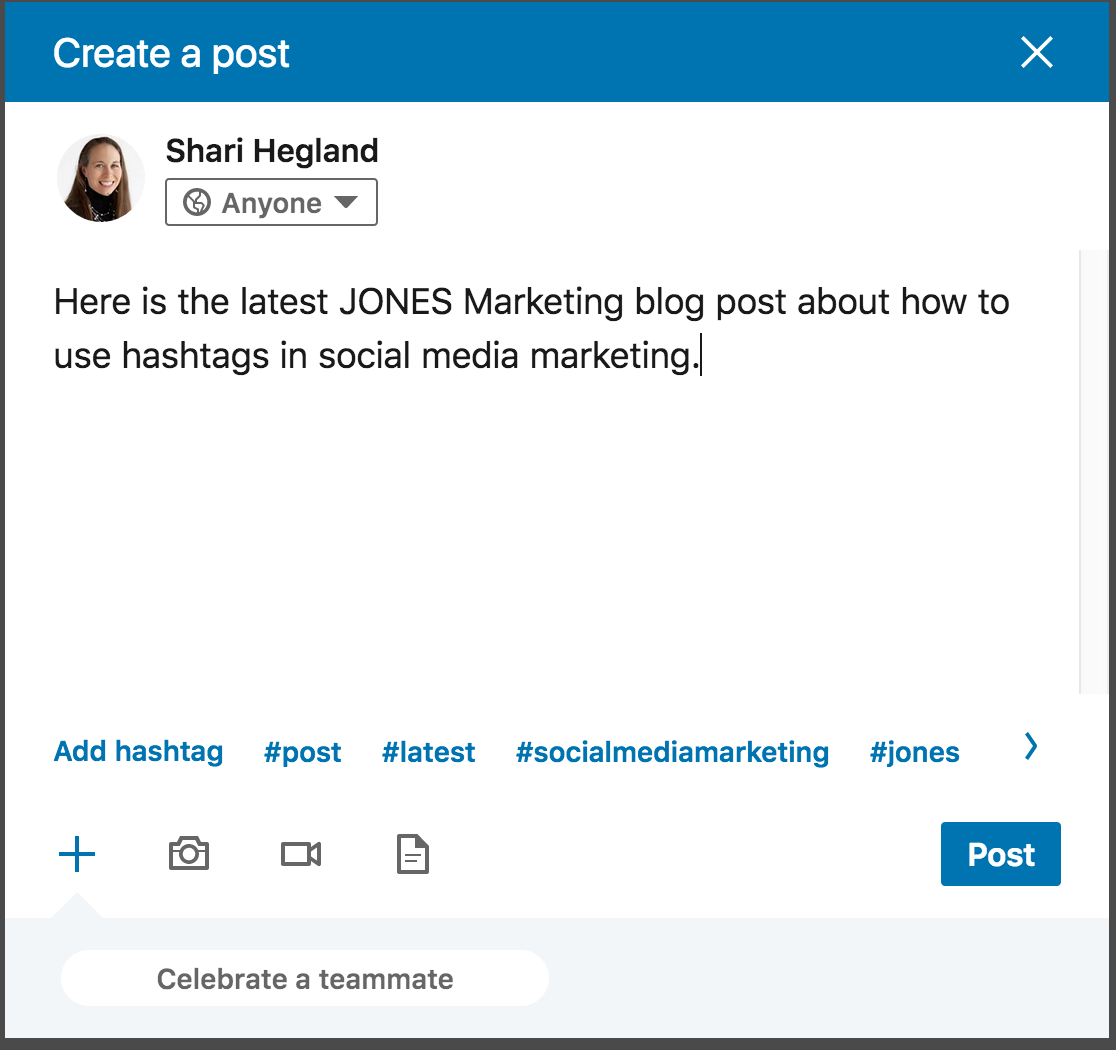 JONESBlog-april21-2020-hashtags-linkedin-example-posts