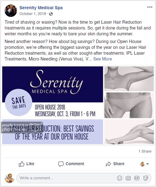 Location Events Personalized Post
