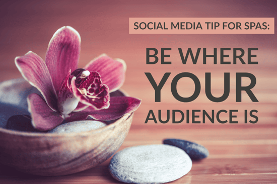 Social Media Tip For Spas_ Be Where Your Audience Is