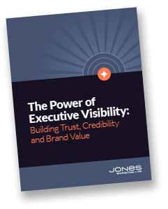 The Power of Executive Visibility - Building Trust Credibility and Brand Value LP Cover