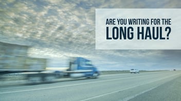 Write for the Long Haul Business Blogging & The Power of Compounding Posts