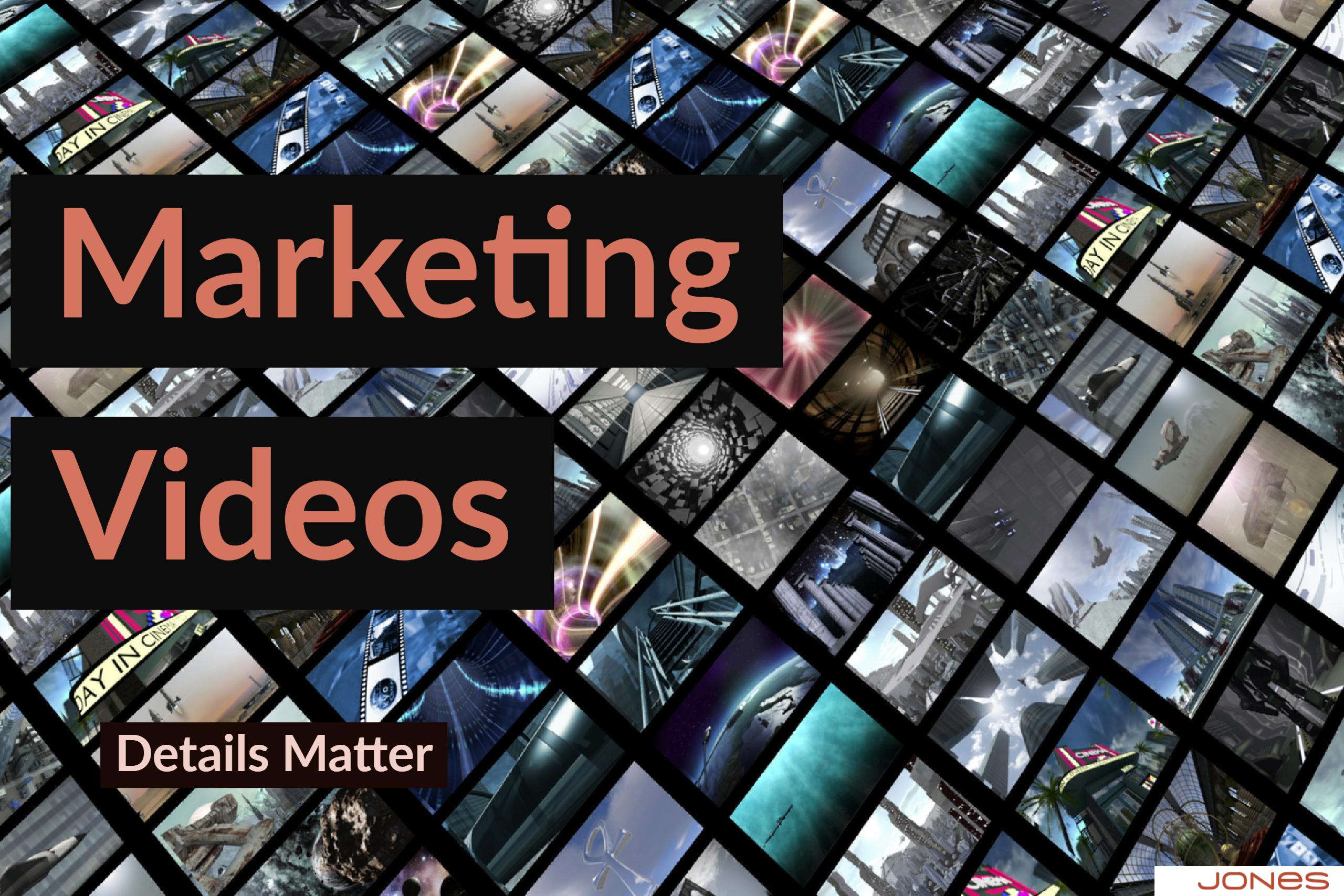 When Creating Marketing Videos, Details Matter [infographic]