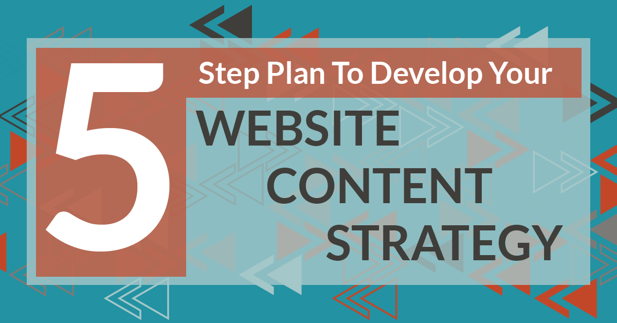 5-Step Plan To Develop Your Website Content Strategy