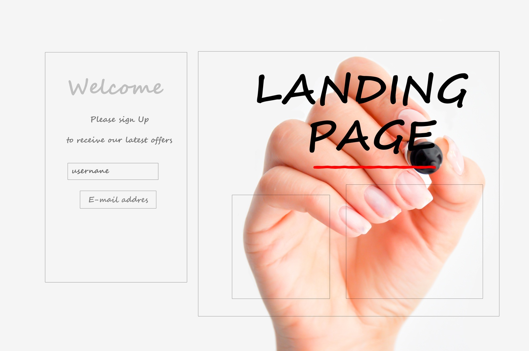Let's Talk Landing Page Forms