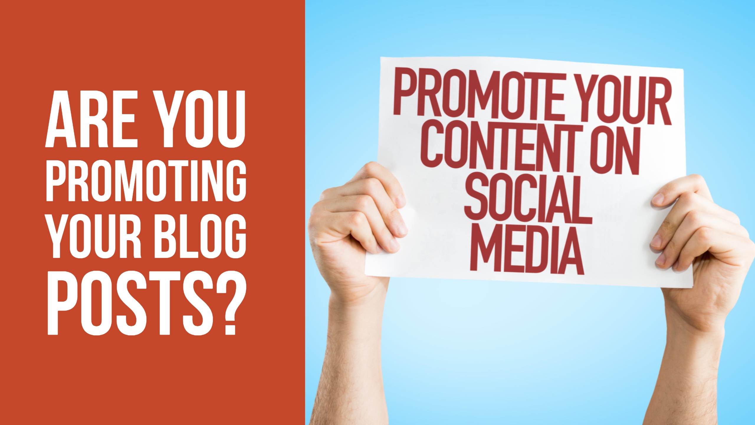 Social Media Marketing Tip: Promote Your Business Blog Posts
